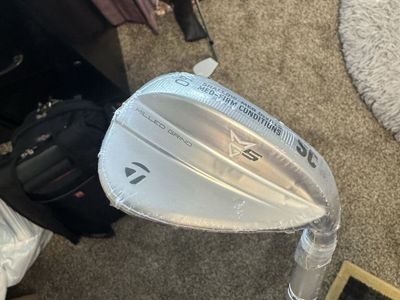 New TaylorMade Milled Grind 3 MG3 60 Degree SC-09 Wedge Golf Club with golf prose wrap grip