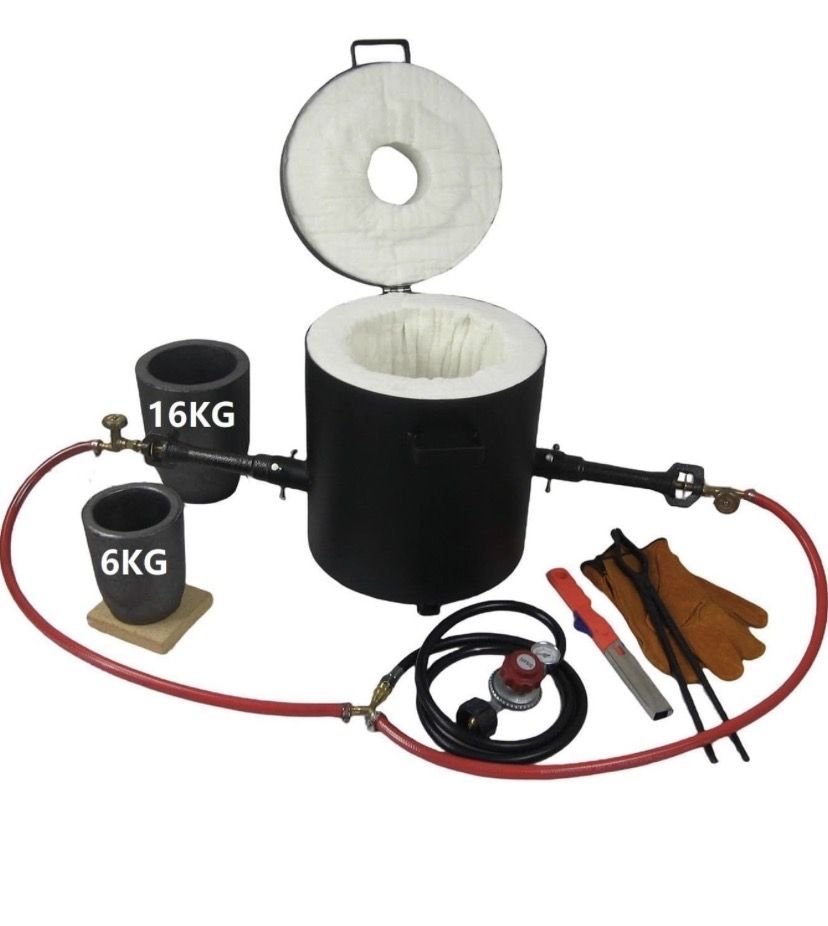 16KG Propane Melting Furnace Gold, Silver, Copper