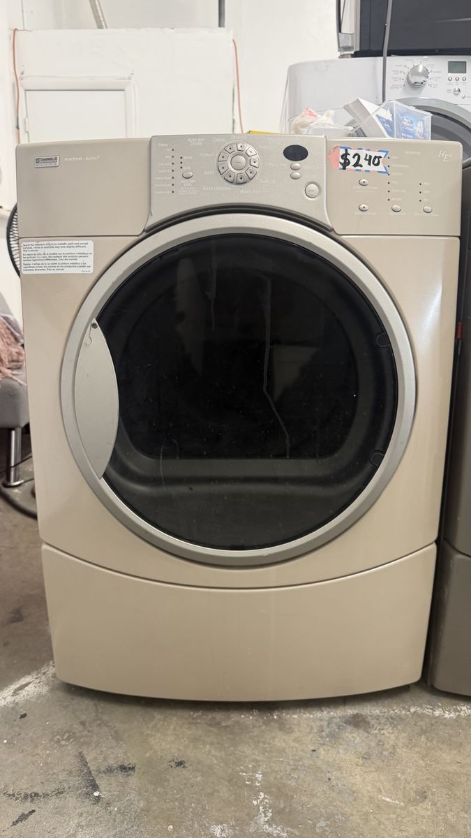 Kenmore Elite Front Load Electric Dryer - Beige - Used, Good Condition