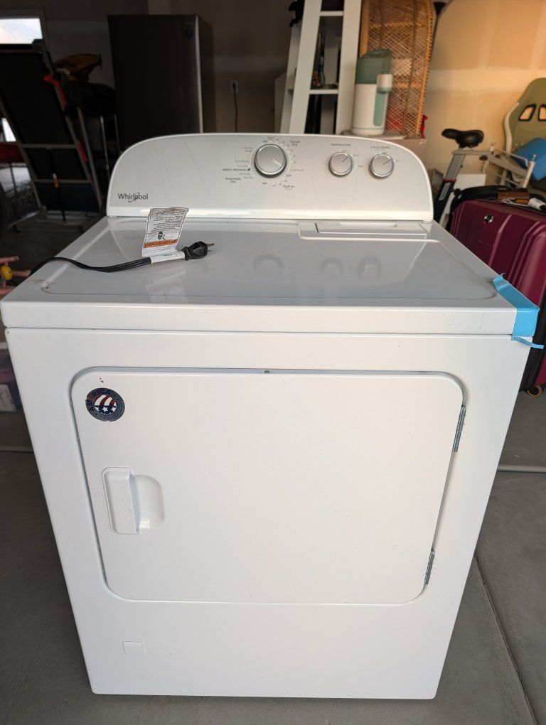 Whirlpool GAS Clothes Dryer White Used Good Condition