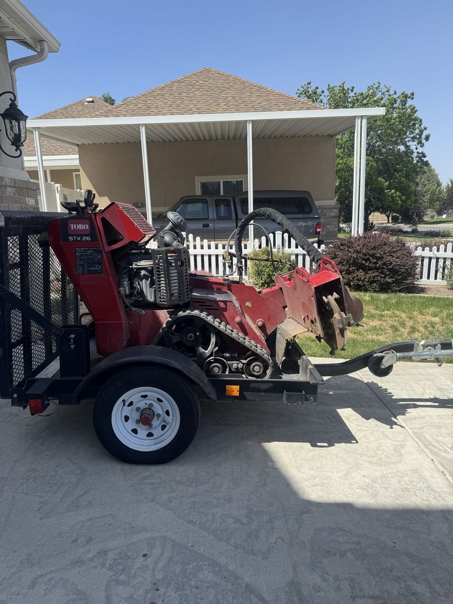Stump grinder for rent