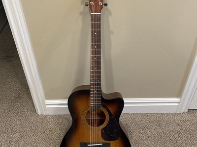 Yamaha Urban Series Acoustic Guitar - Sunburst Finish, Great for Beginners