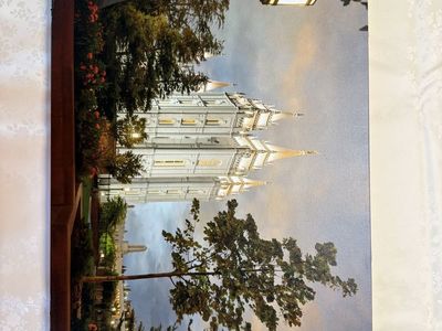 Robert A. Boyd Canvas Print of Salt Lake Temple
