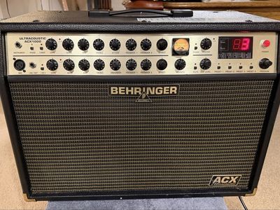 Behringer Ultracoustic ACX1000 Acoustic Amplifier