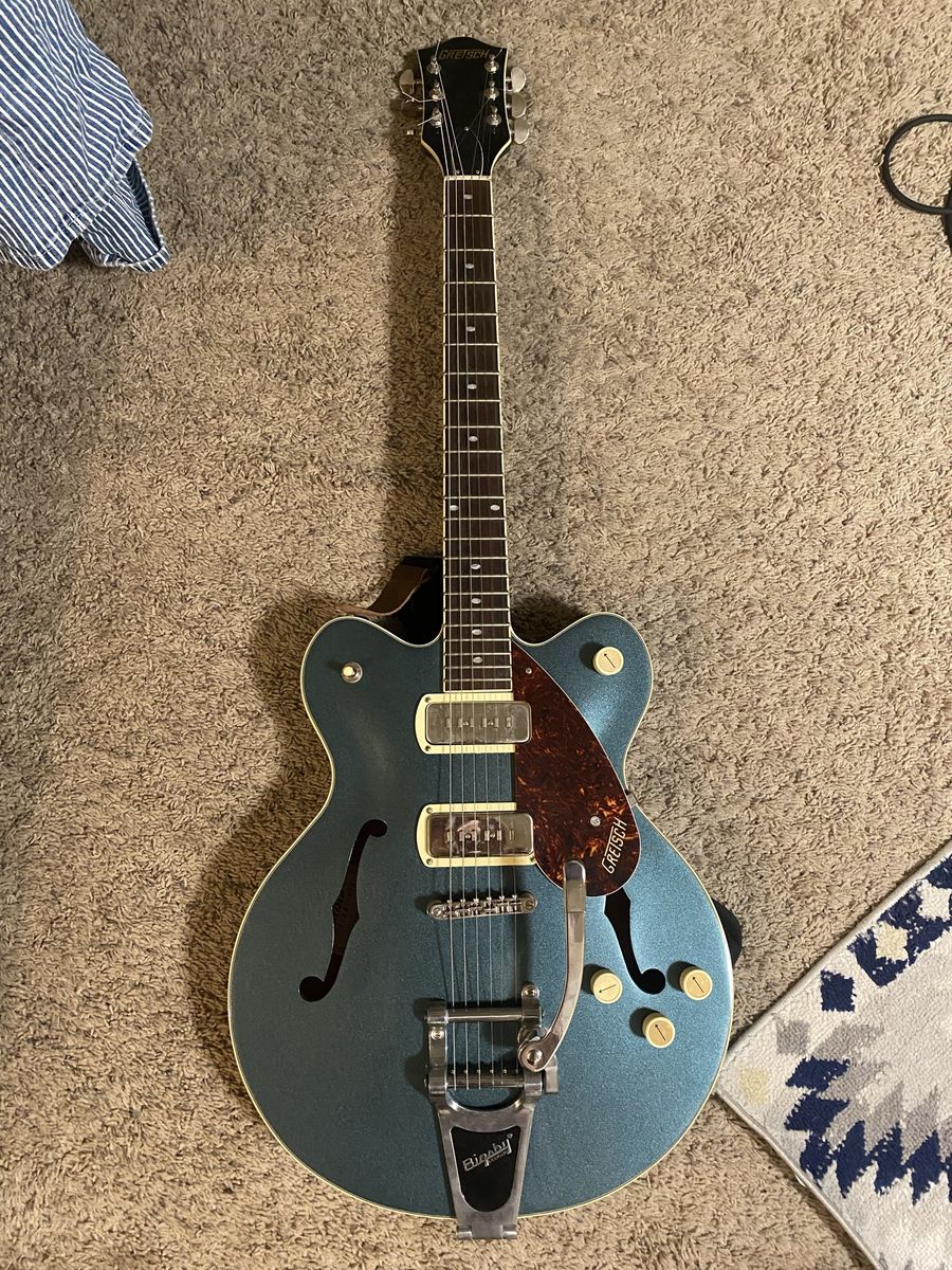 Gretsch G2622T Streamliner Center Block Electric Guitar - Gunmetal Blue w/ Bigsby