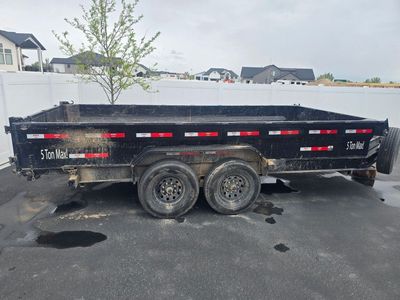 2025 7x16 16k Contractor Grade Dump Trailer 4 Sale