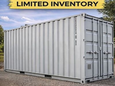 20 & 40' Ft Job Site Storage Containers