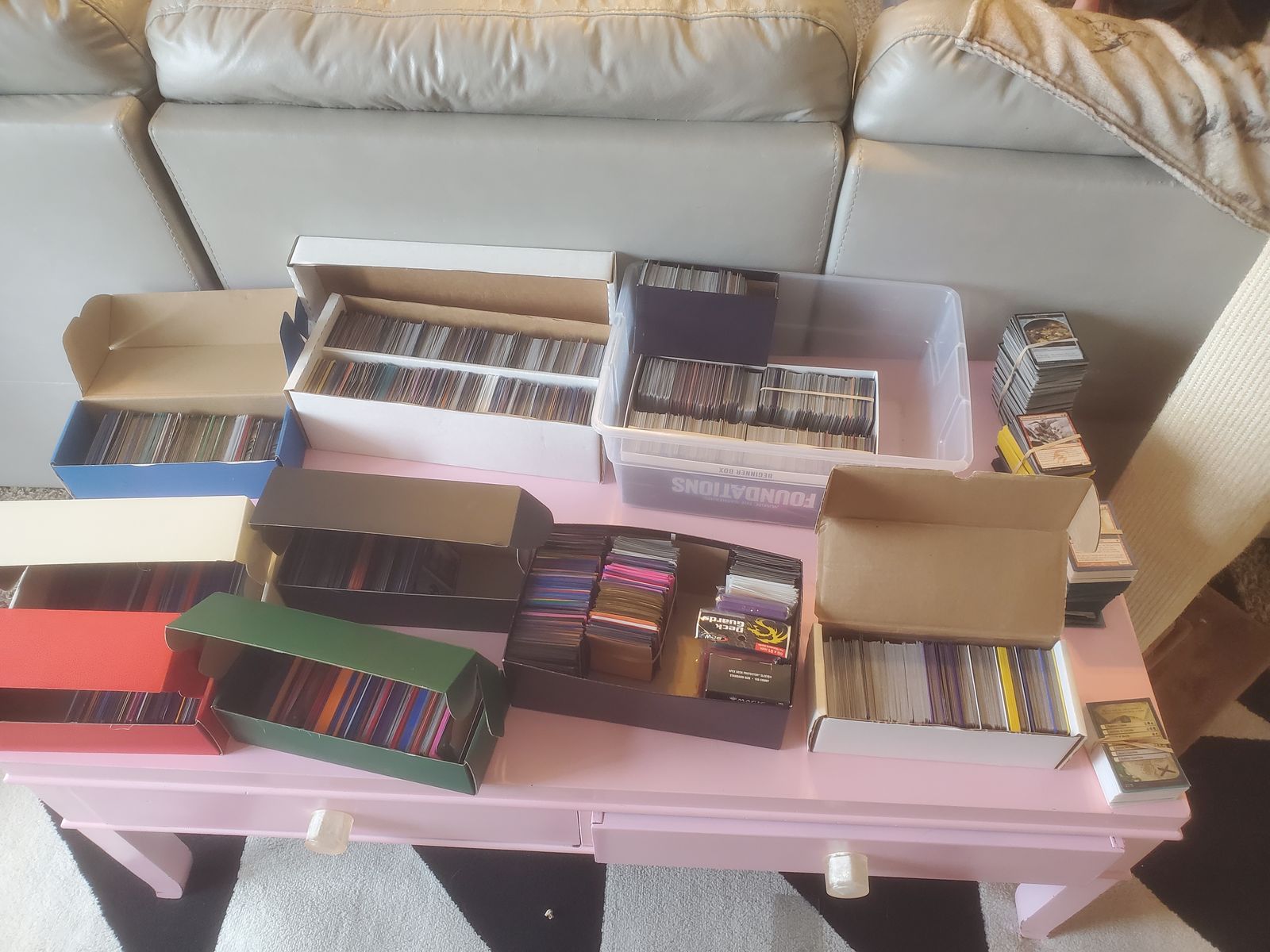 Magic Cards + sleeves