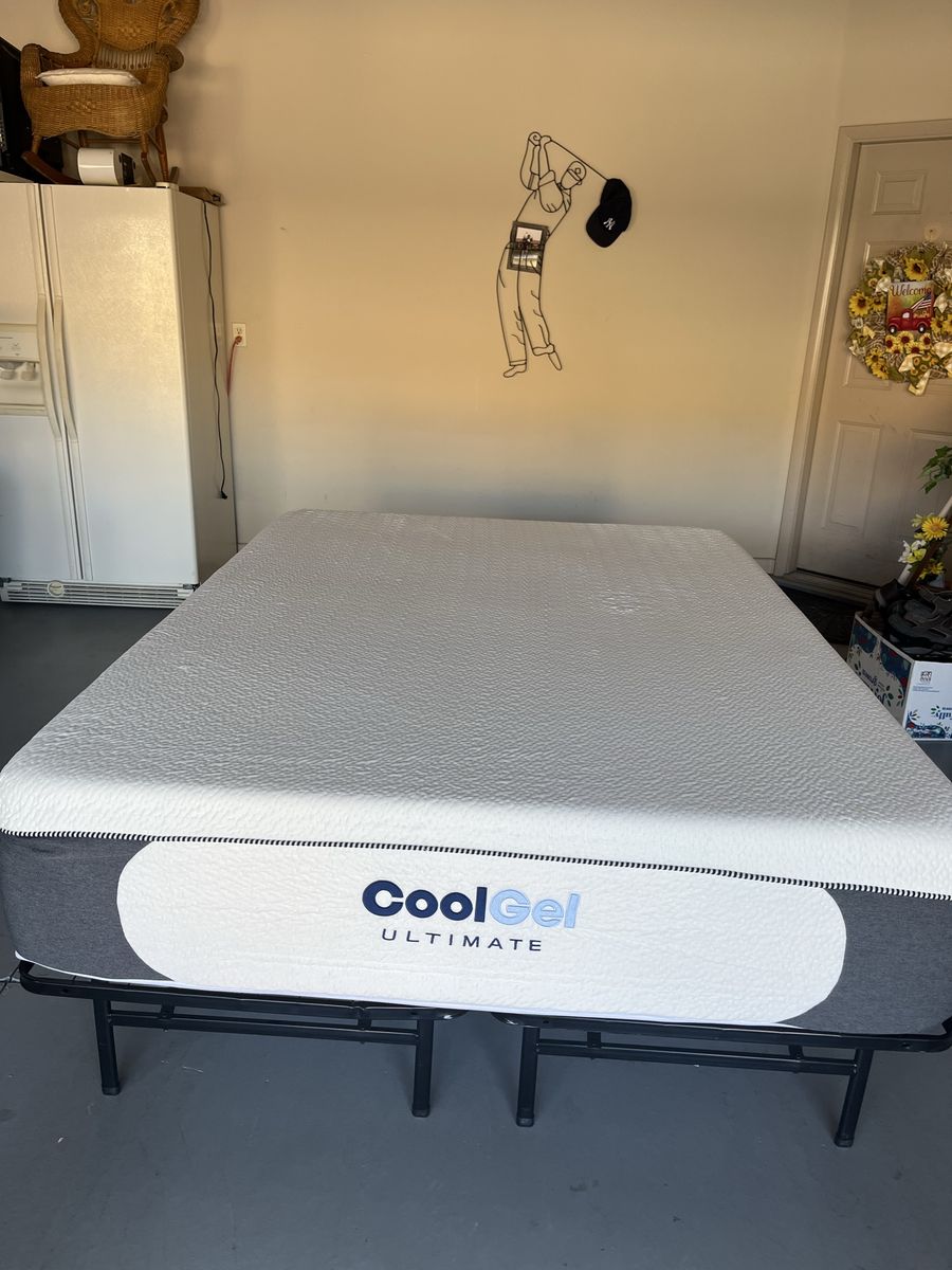 14” Cool Gel Ultimate Queen Size Gel Memory Foam Mattress