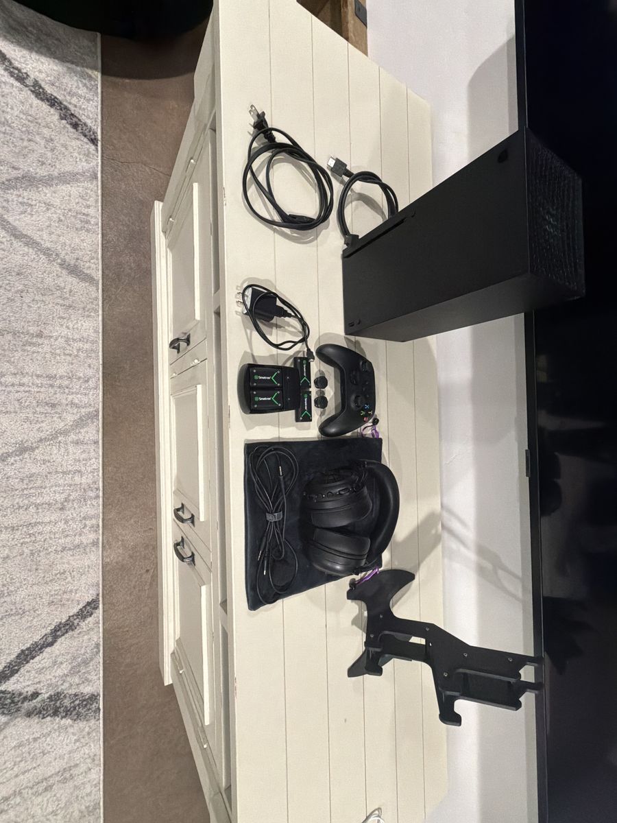 Xbox Series X with Equipment