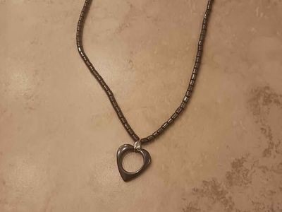 Magnatite Heart Necklace