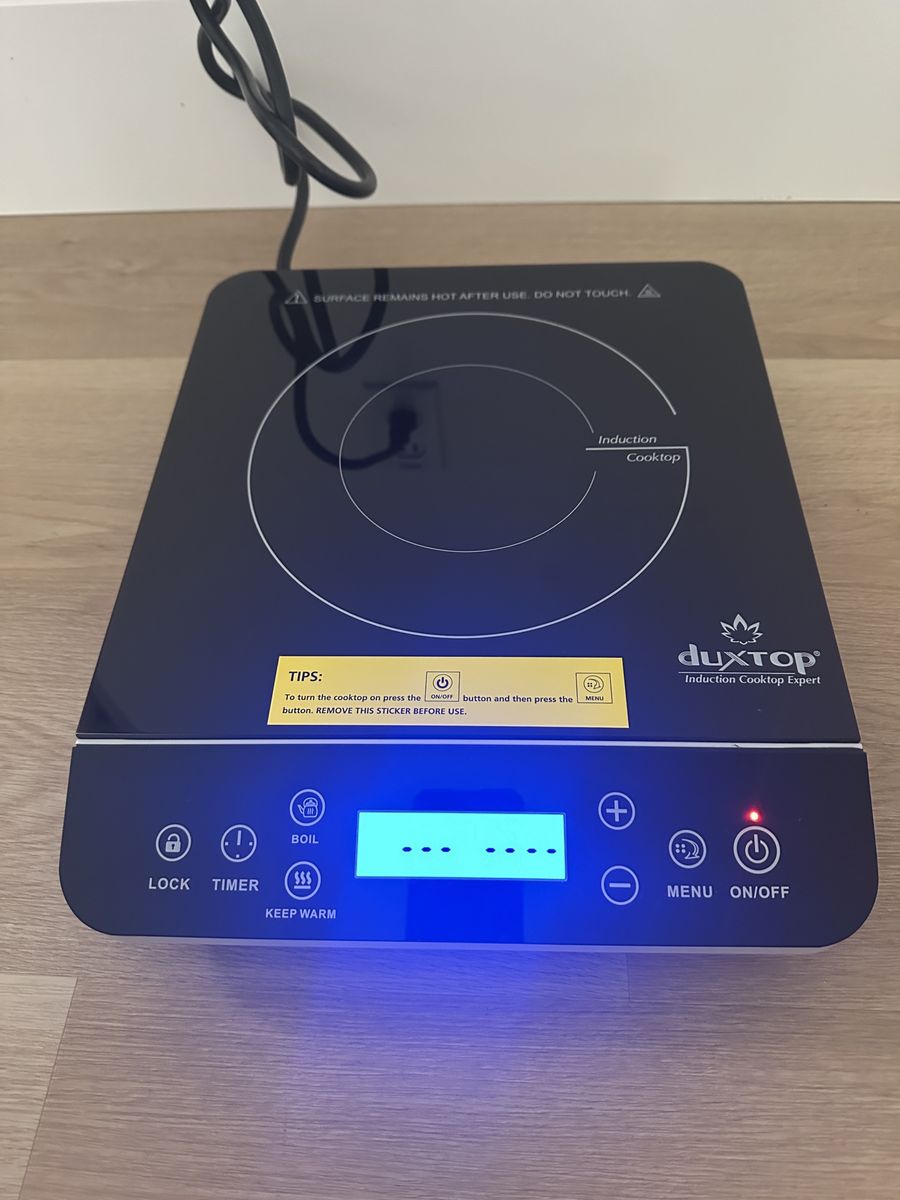 Duxtop Portable Induction Cooktop Countertop Burner with Digital Display
