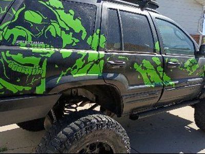 2002 Grand Cherokee on one tons