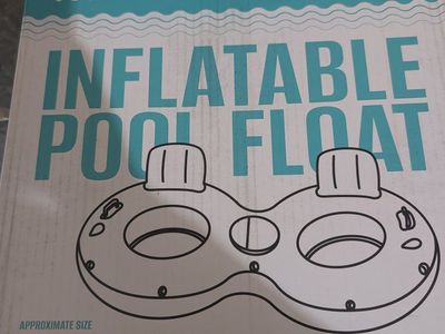 Brand new in the box Double Pool Raft
