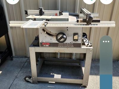 Ryobi BT3000 10-Inch Precision Woodcutting System Table Saw with Stand