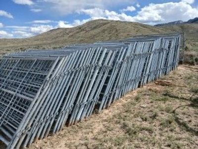 Heavy-Duty Galvanized Horse Panels – 72” x 120” – Excellent Condition - $150 (Mackay, Idaho)