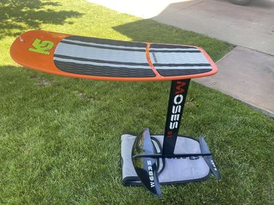 Kite foil and board
