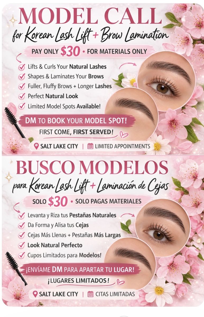 Korean Lash Lift And Brow Lamanation