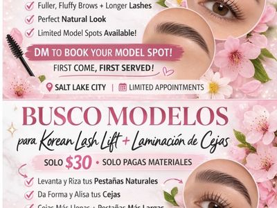 Korean Lash Lift And Brow Lamanation