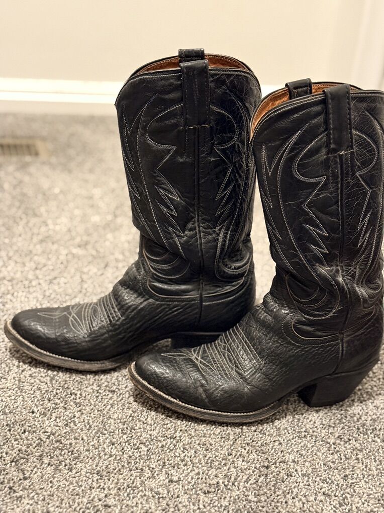 Black Size 8 Cowboy Boots