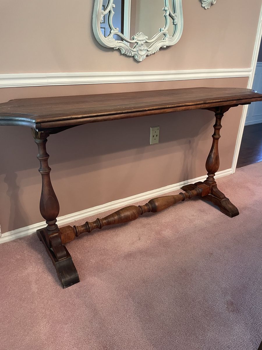 Antique Buffet Table