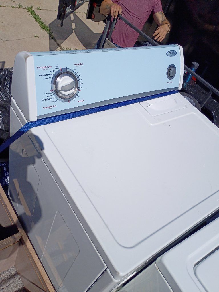 Washer and dryer set