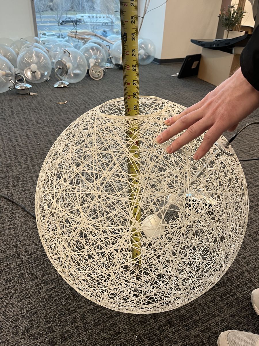 Designer Pendant Weave Lights