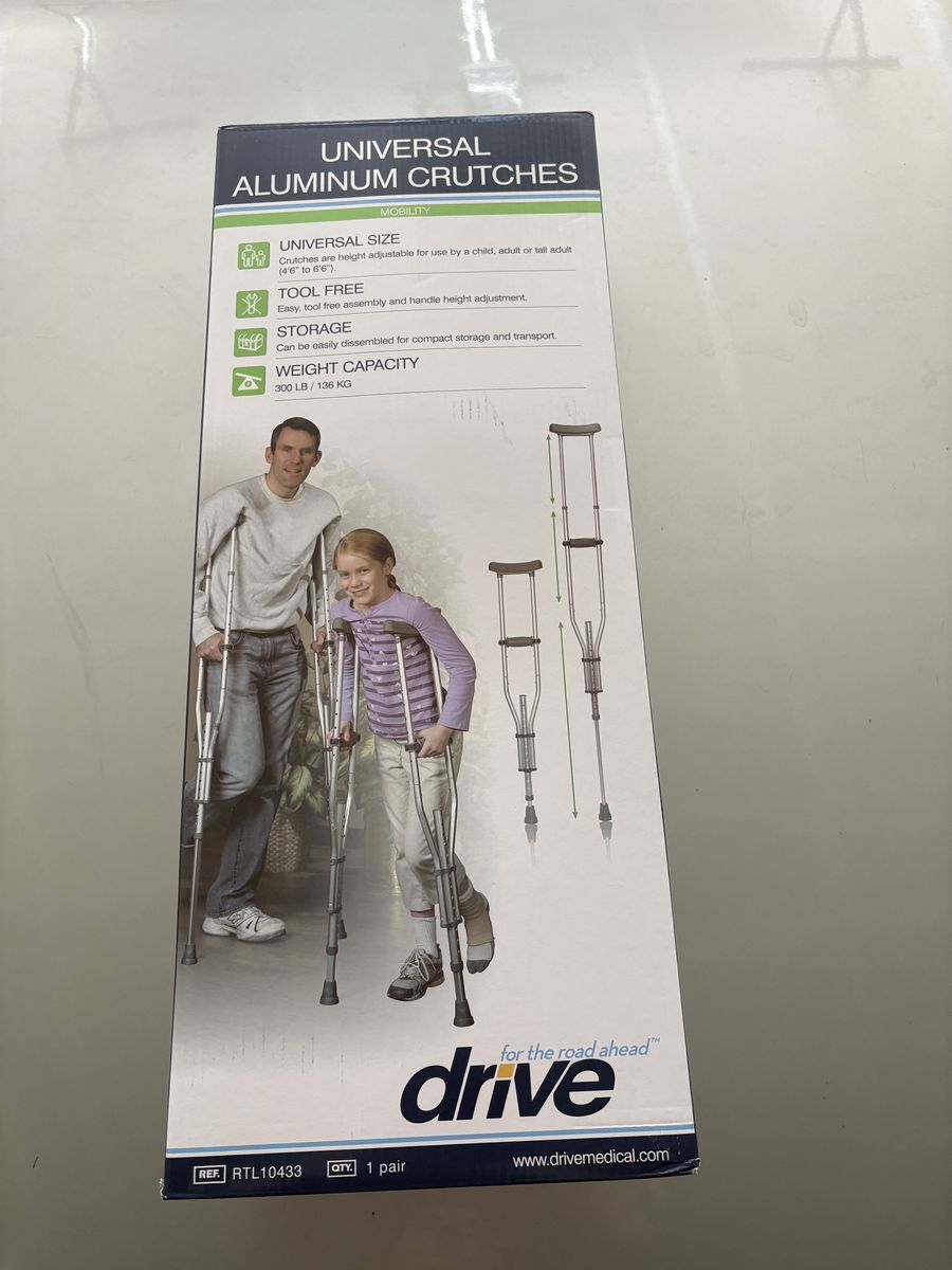 Brand New Crutches