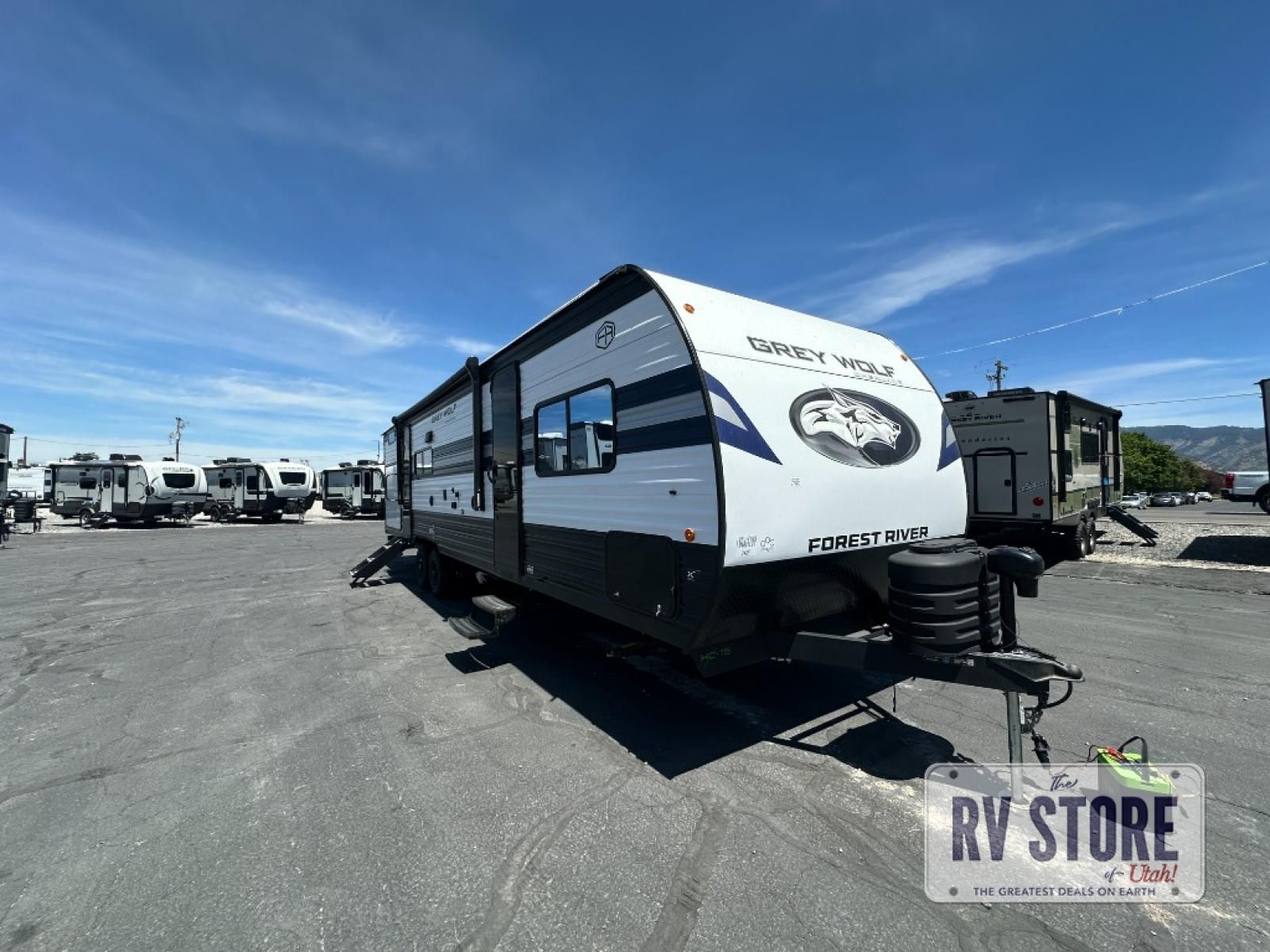 2027 Forest River RV Cherokee Grey Wolf 29TE Travel Trailer Bunkhouse|Front Bedroom|Outdoor Kitchen|Two Entry/Exit Doors|U