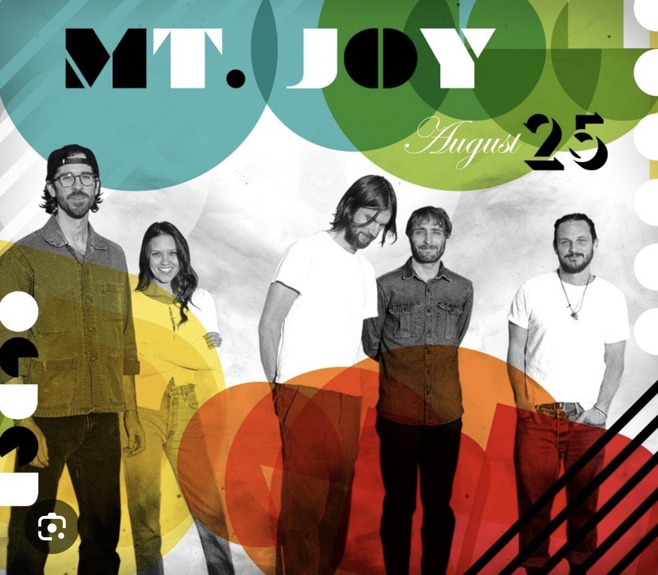 Mt. Joy Concert Ticket - August 25