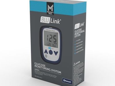 Member's Mark BLU Link Bluetooth Glucose Monitoring System - Rapid 5-Sec Results