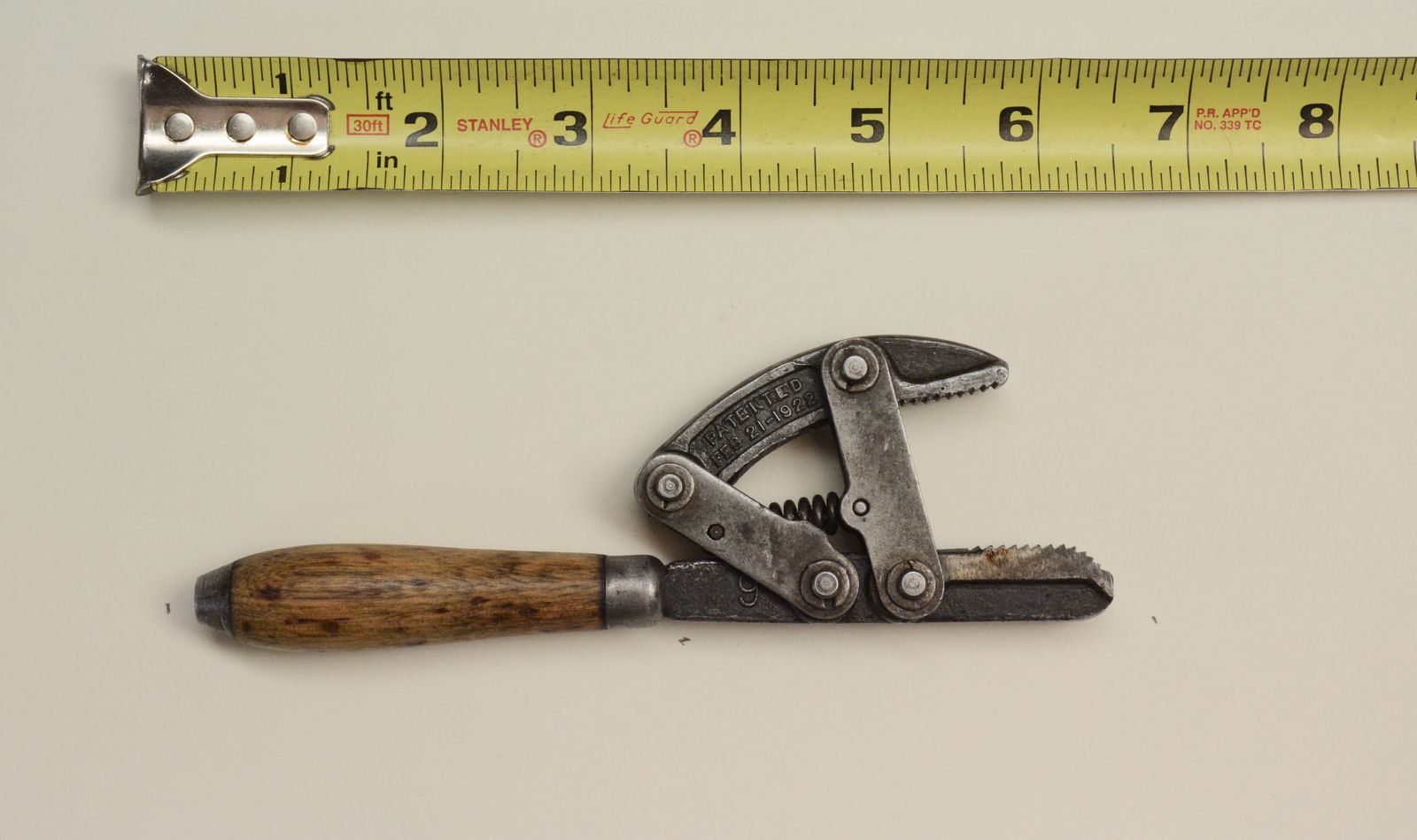 Antique Pipe Wrench (small)