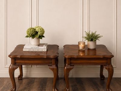 Beautiful Matching Antique Side Tables