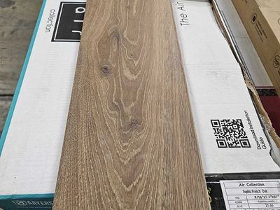 Light Brown Hardwood Extra Flooring - 216 SF