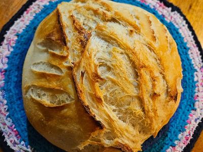 Freshly Baked Sourdough Bread