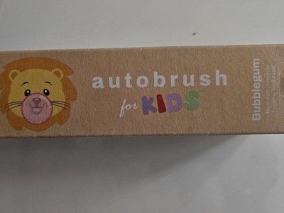 autobrush Bubblegum Nano-hydroxyapatite Foaming Toothpaste for Kids, Oral Care