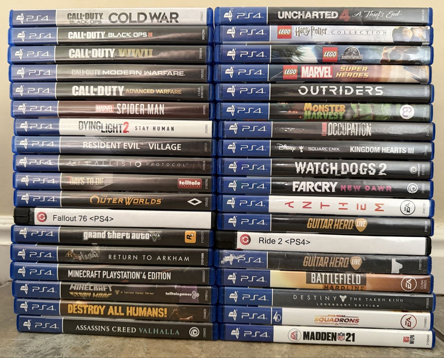 VARIOUS PS4 Games ***READ DESCRIPTION***