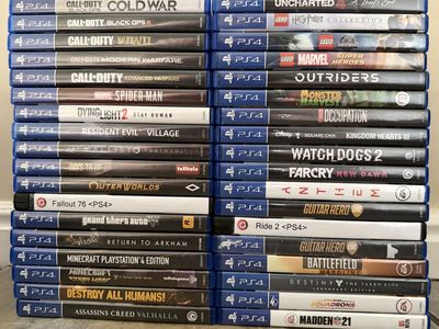 VARIOUS PS4 Games ***READ DESCRIPTION***