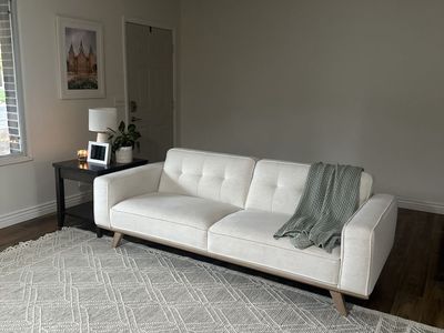 modern sofa and chairs