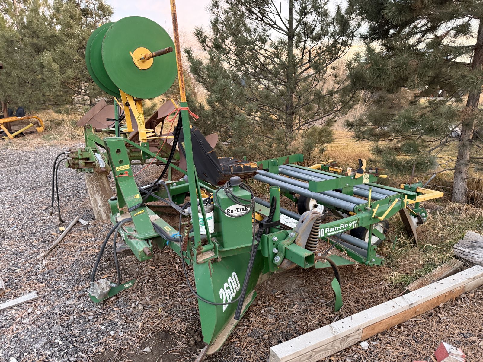 Rain-Flo 2600 Auto Track Shaper/Plastic Layer