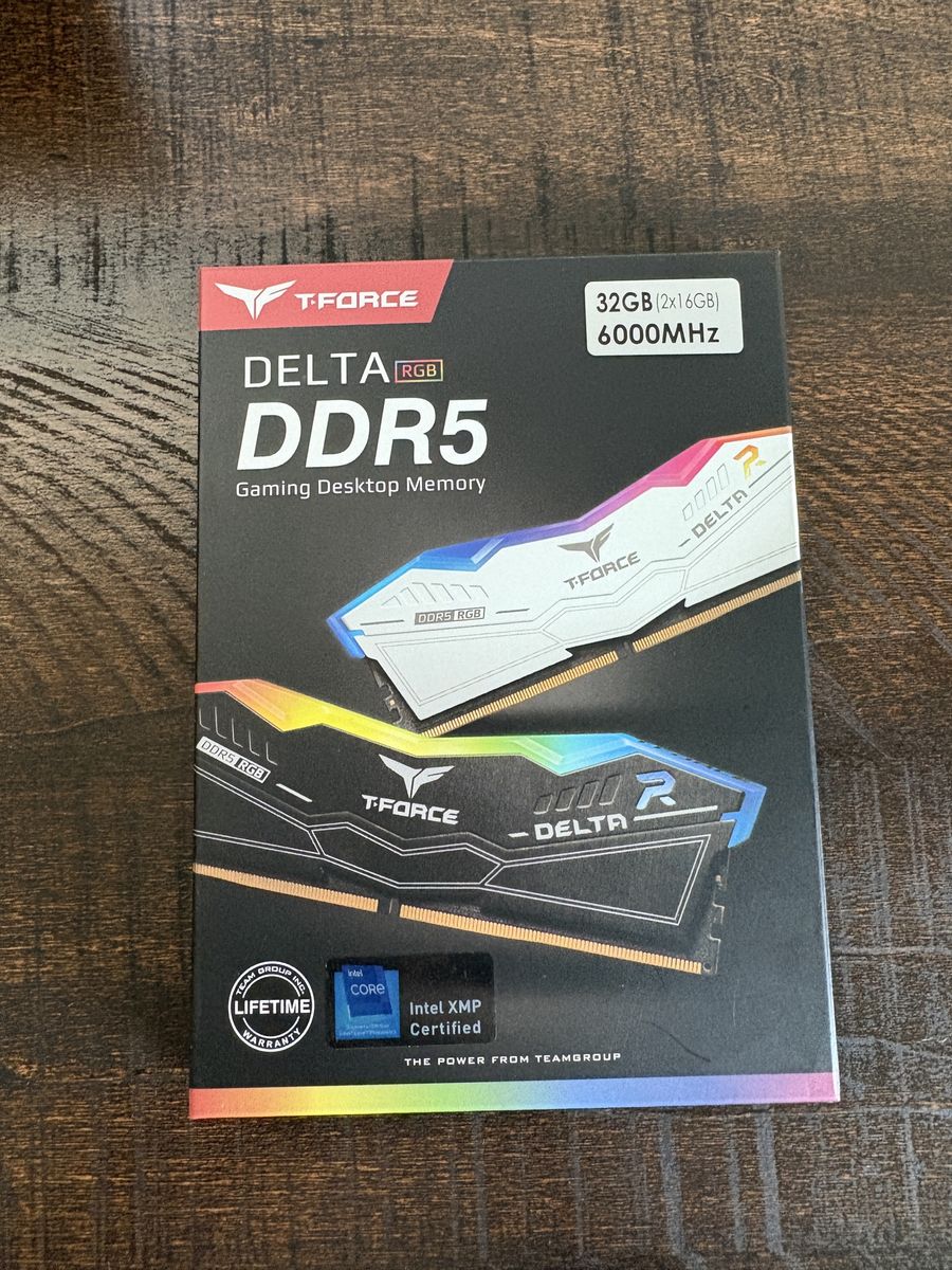 TEAMGROUP T-FORCE DELTA RGB DDR5 Ram 32GB