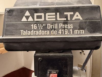 Delta 16 1/2" Drill Press - Taladradora de 419.1 mm