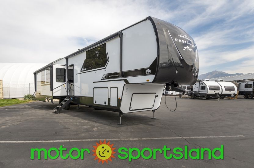 2026 Forest River Ahara 395FB Rear Entertainment Outdoor Kitchen