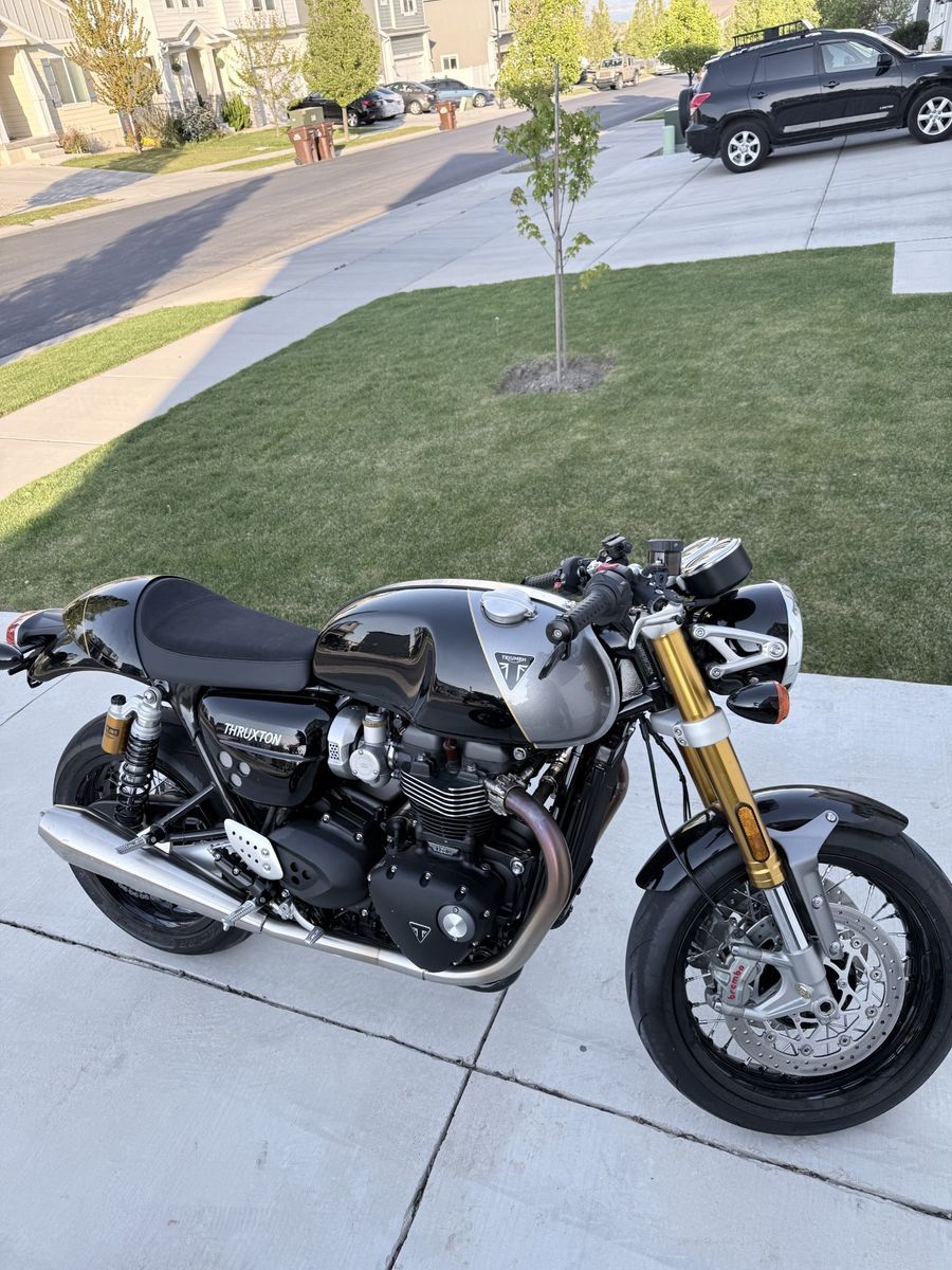 2024 Triumph Thruxton RS 1200 Basically NEW 760 Miles - Clean Title