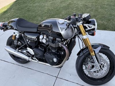 2024 Triumph Thruxton RS 1200 Basically NEW 760 Miles - Clean Title
