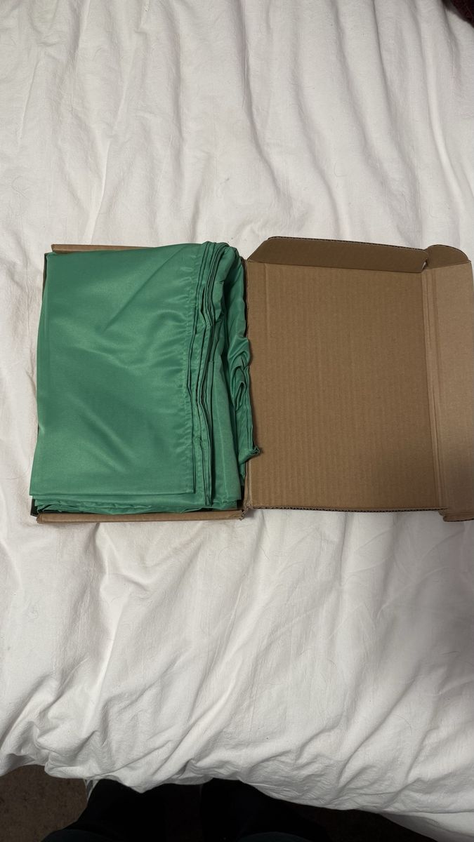 Green photography backdrop