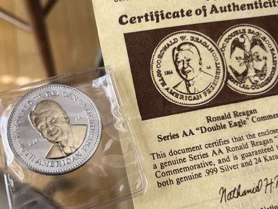 Coin Collection; American Presidents, Reagan