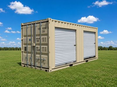 Shipping Container 8 x 20 immediate storage solution. We do modifications as well.