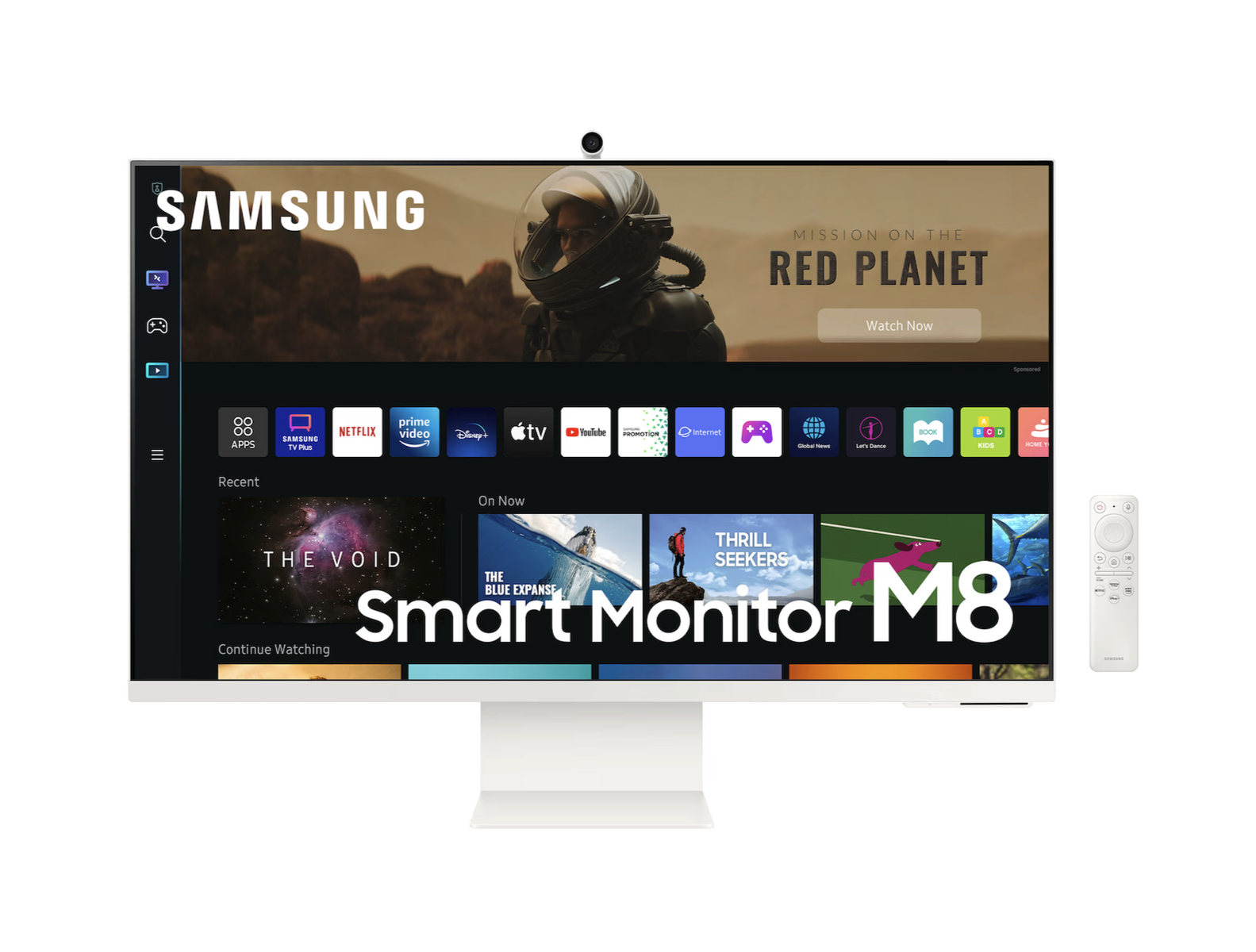 Samsung M8 4K UHD, Smart Monitor / TV