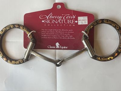 Abby Cervi Signature Collection Classic Equine Snaffle Bit